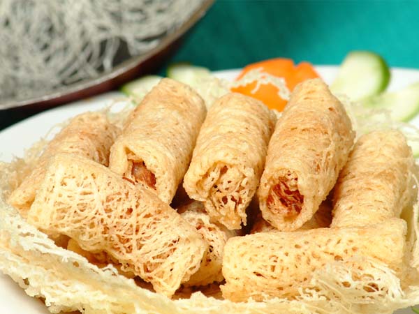 Net spring roll wrappers